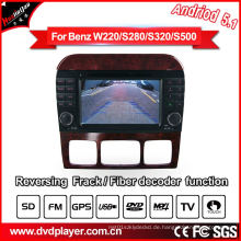 Android 4.4.4 Auto Stereo für Benz S-W220 / SL-R300 GPS Navigation DVD-Player